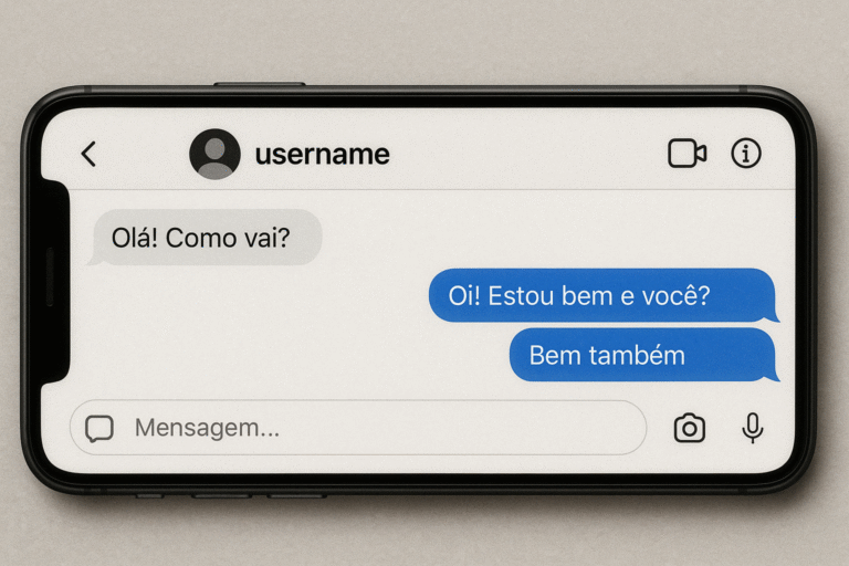 A mensagem pode ser visualizada após bloquear a pessoa no Instagram